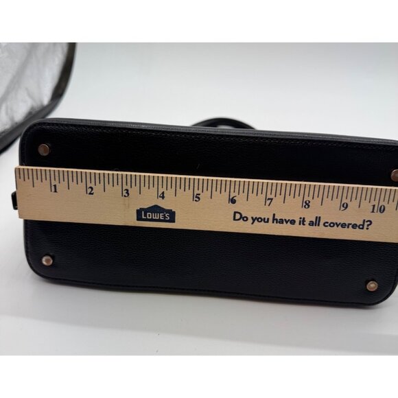 Kate Spade New York Patterson Drive Black Leather Dome Satchel bag - Picture 5 of 16